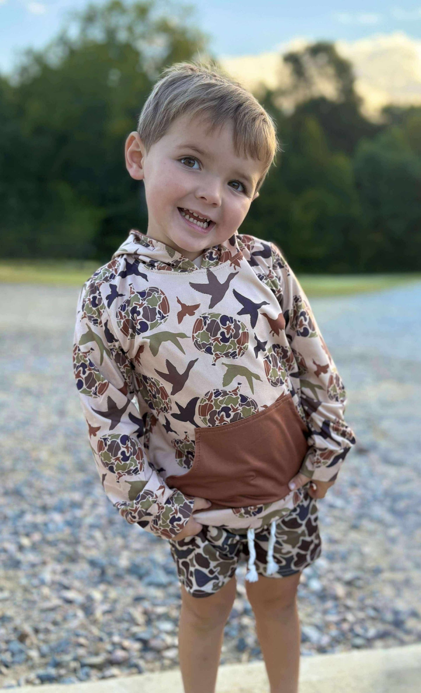 Camo & Carvin hoodie