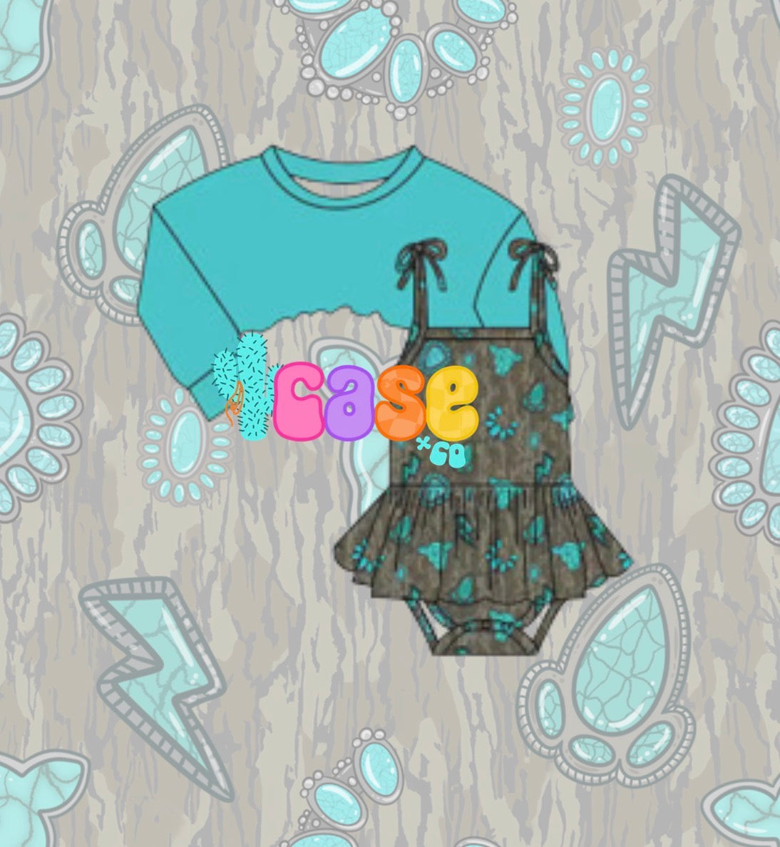 Turquoise & Timber Set PREORDER