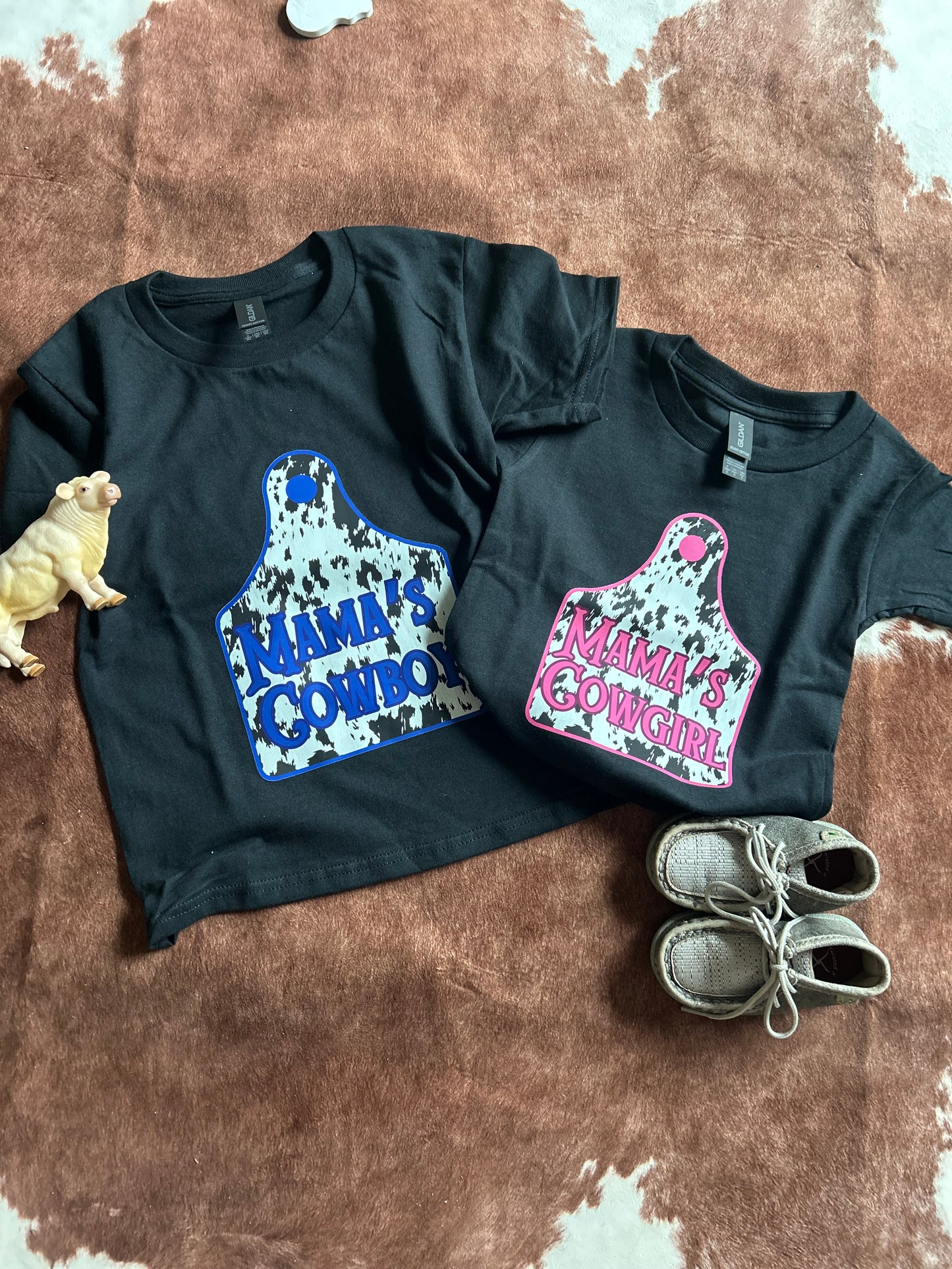 Mamas cowboy/cowgirl tee