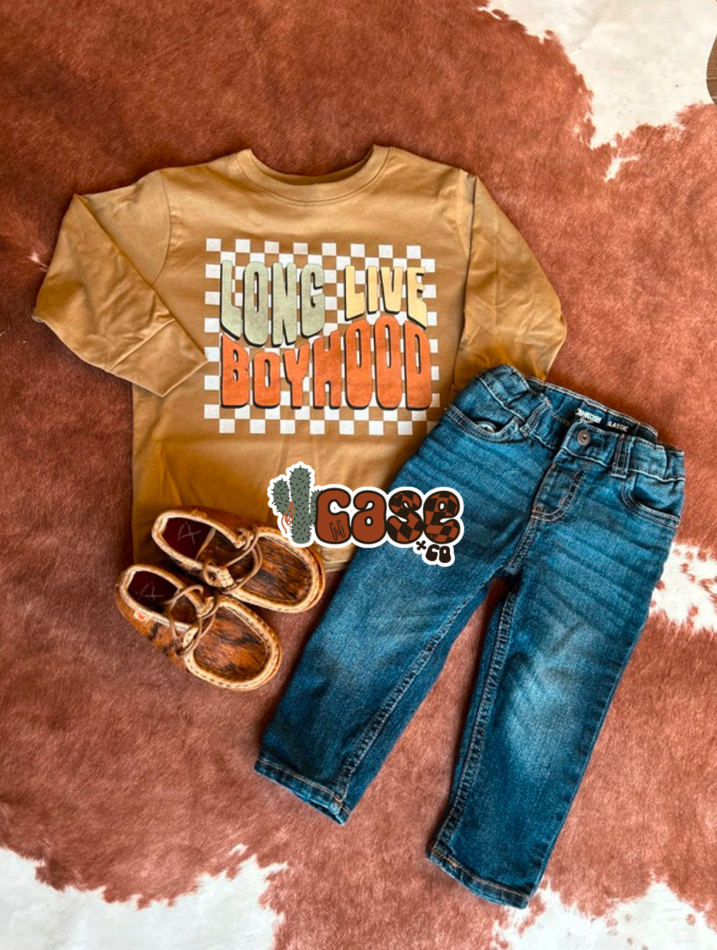 Long Live Boyhood long sleeve tee