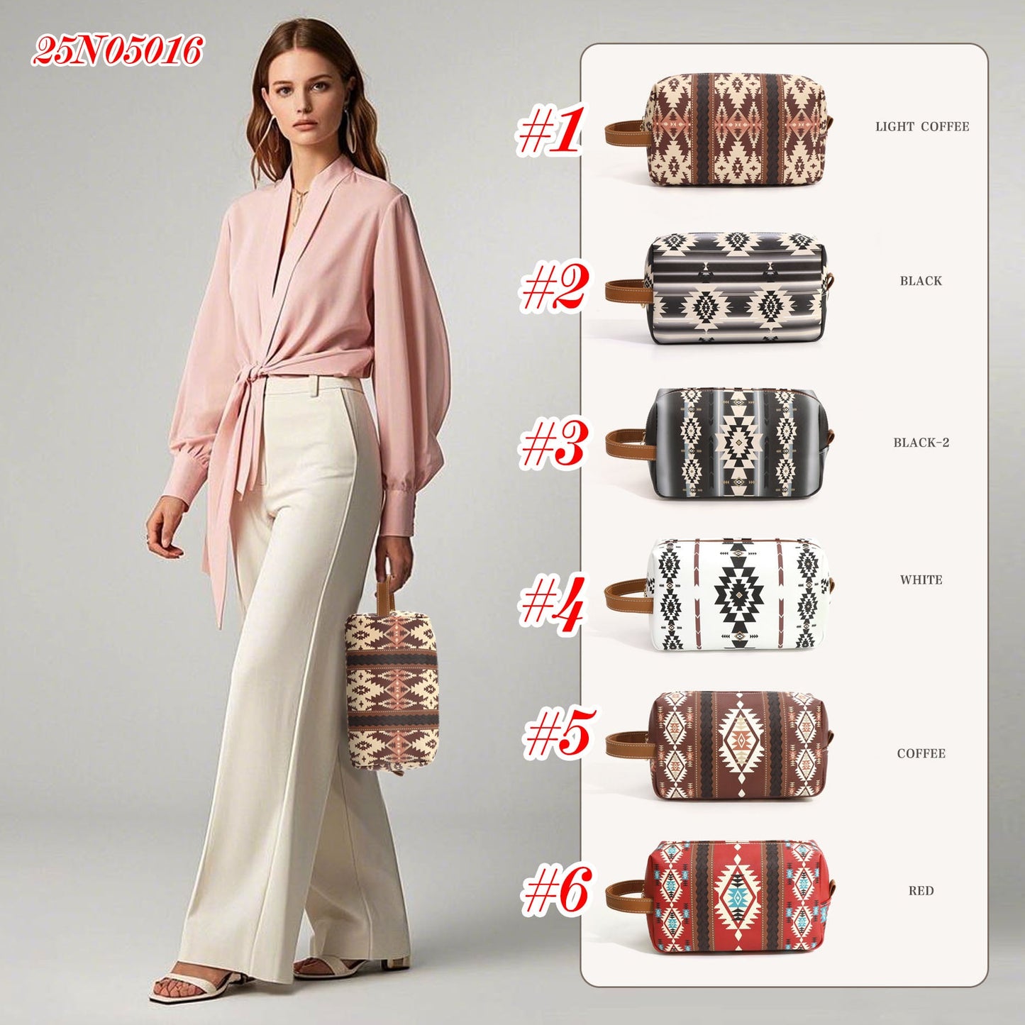 Aztec Cosmetics Bag RTS