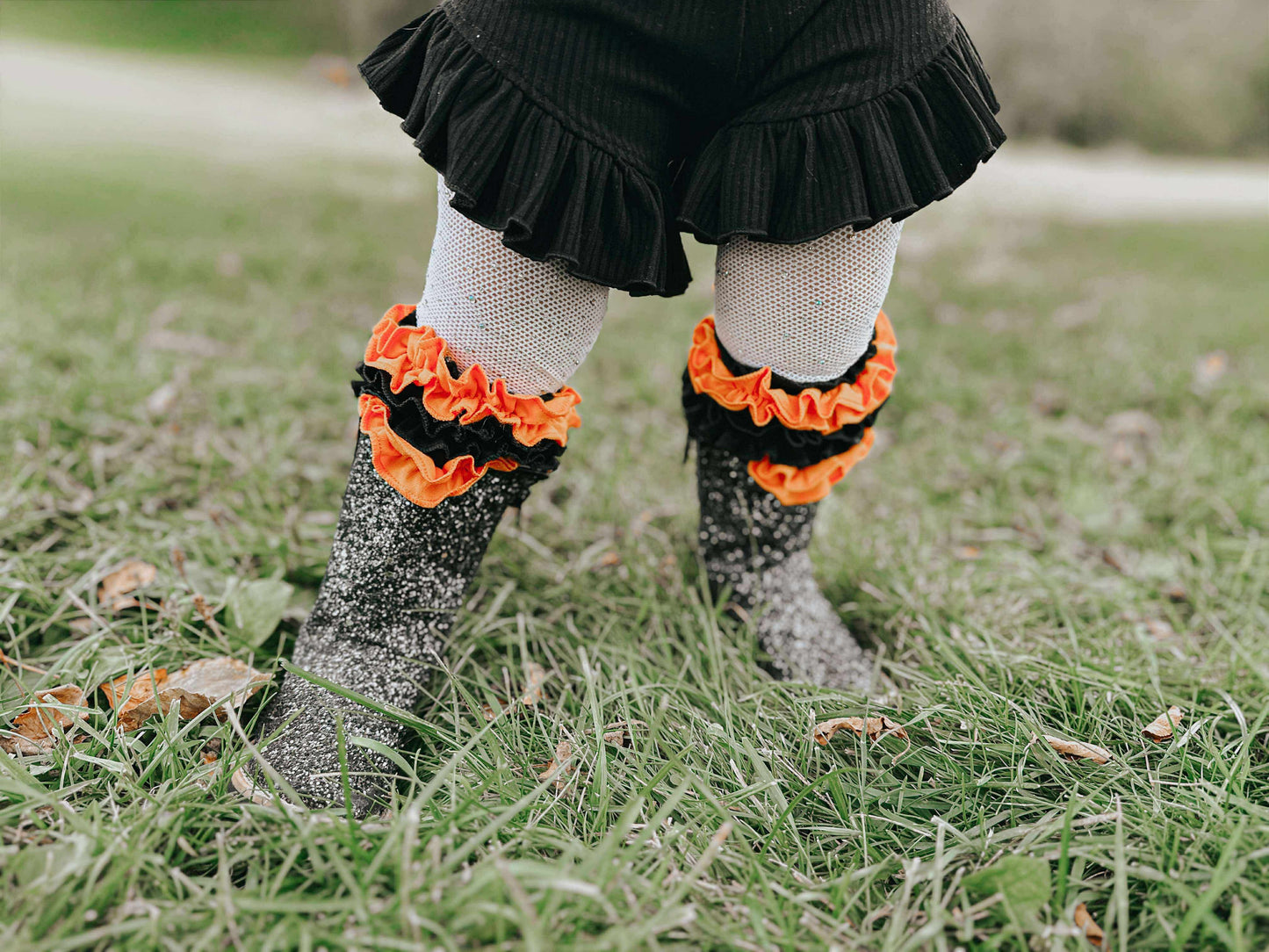 Howdy Halloween Boot Socks RTS