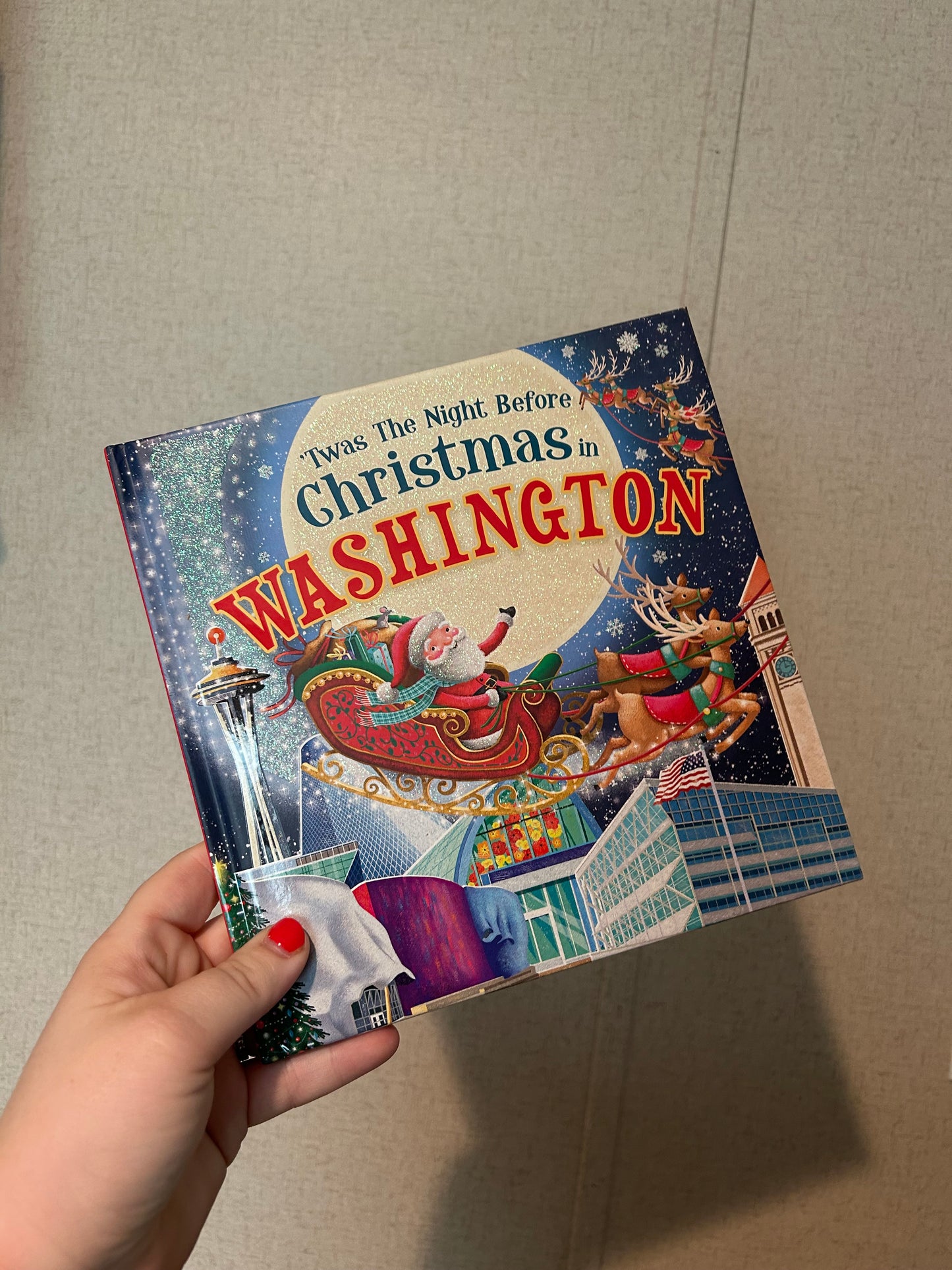 Twas the night before Christmas in…… books