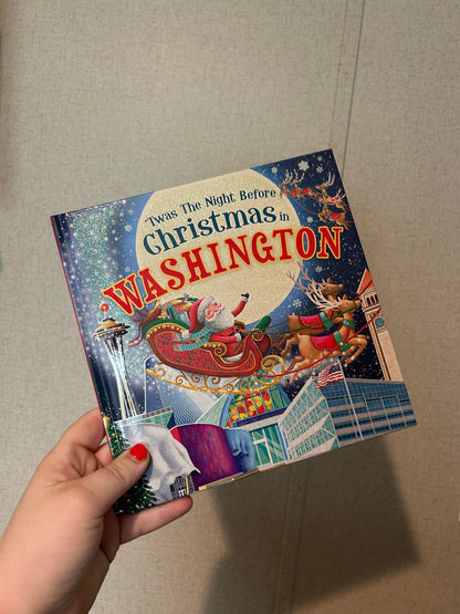 Twas the night before Christmas in…… books