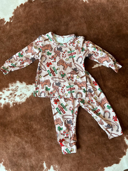 Cowboy Cookie PJs RTS