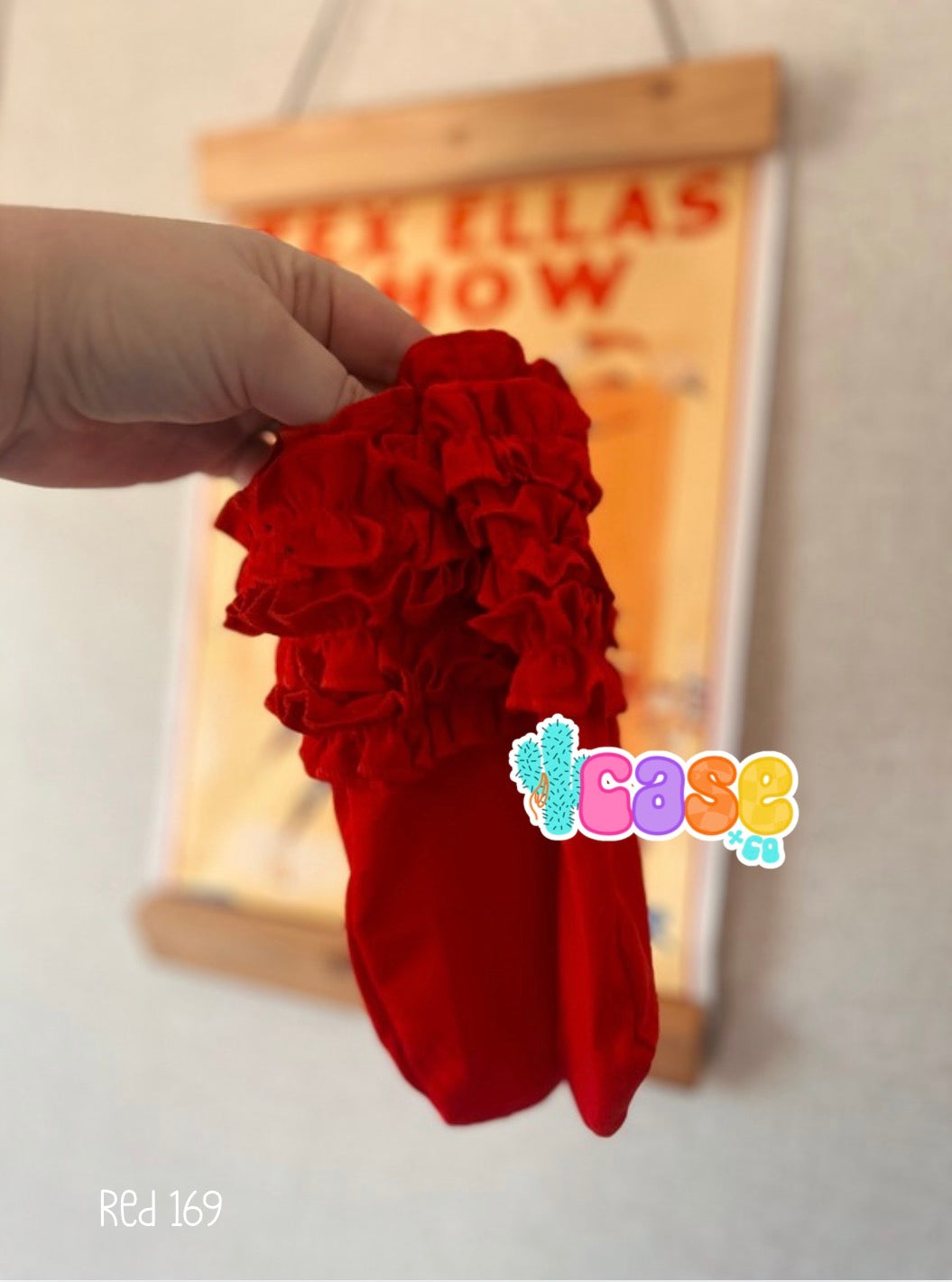 Red 169 Boot Sock PREORDER