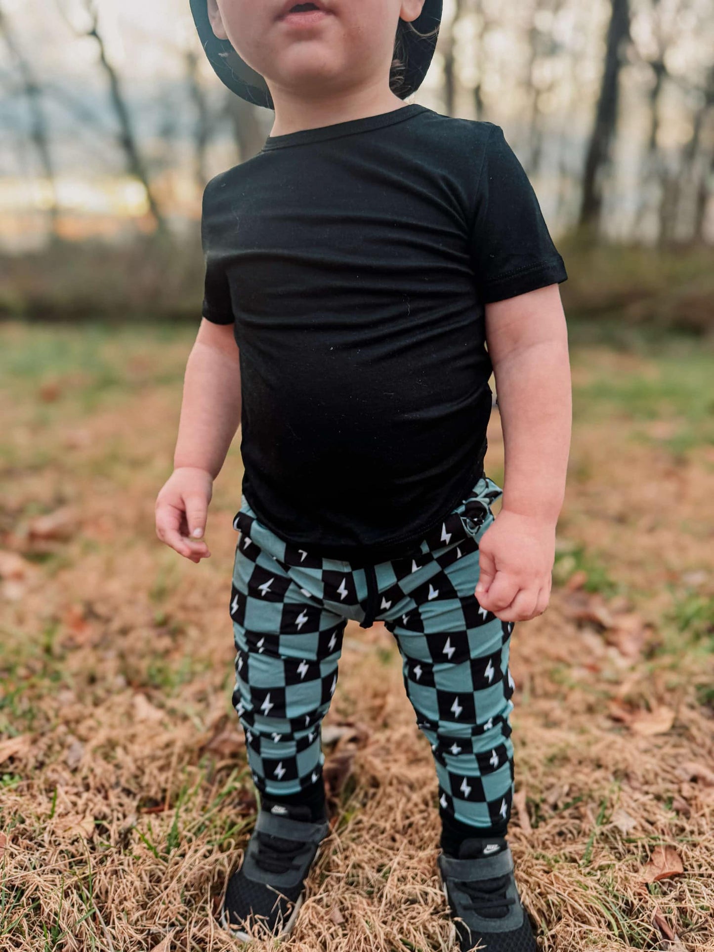 Checkered Bolt Bamboo Jogger Set RTS
