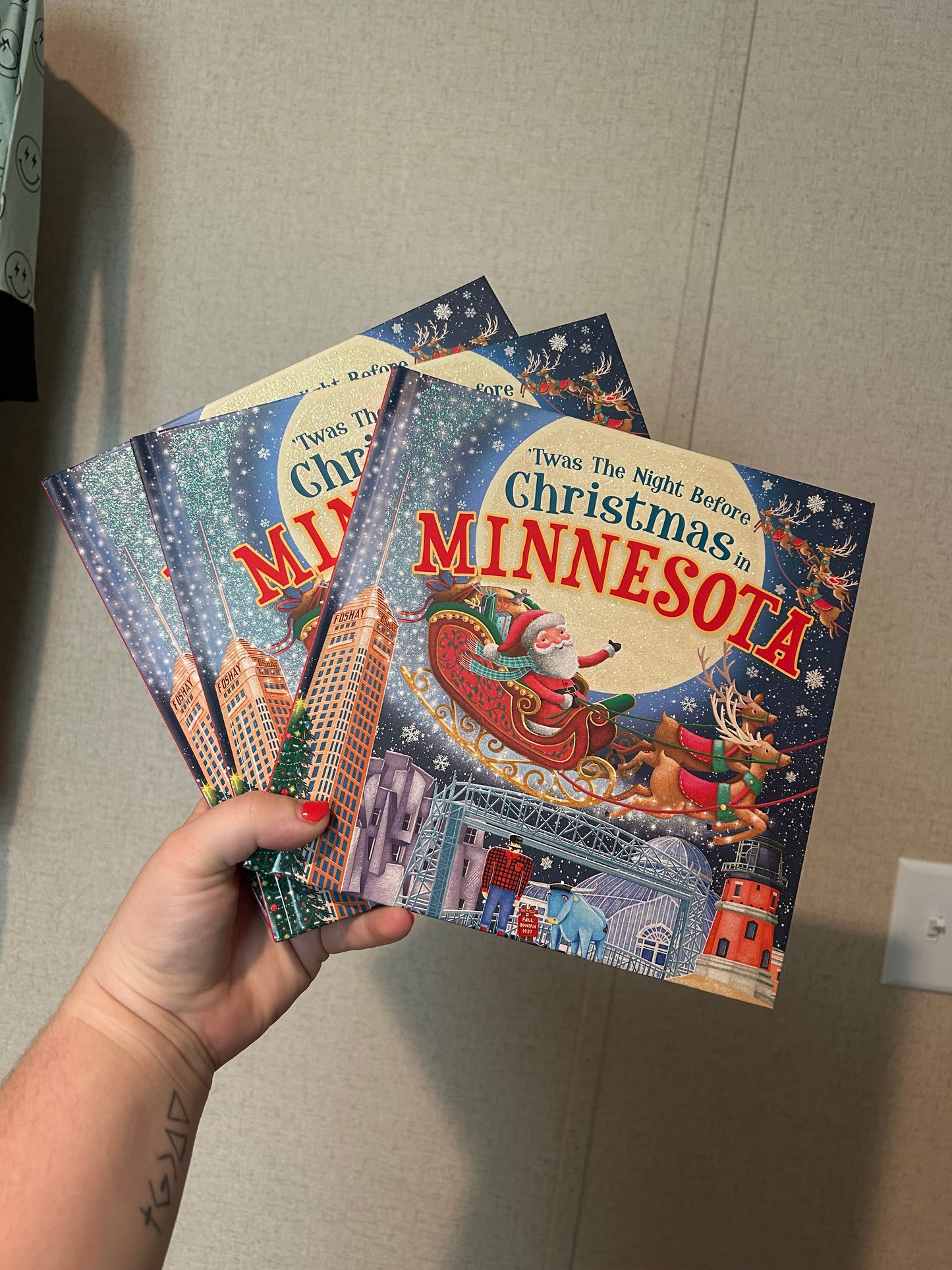 Twas the night before Christmas in…… books