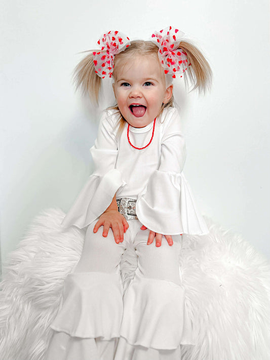 White Ribbed Bells RTS