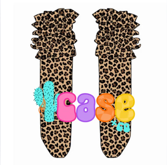 Cheetah Boot Sock PREORDER