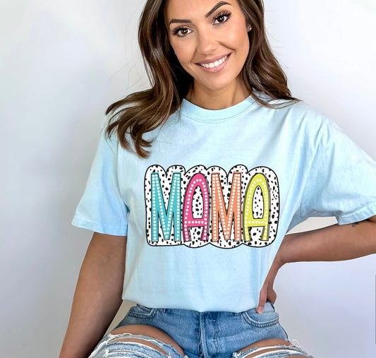 Neon Mama Dot Tee