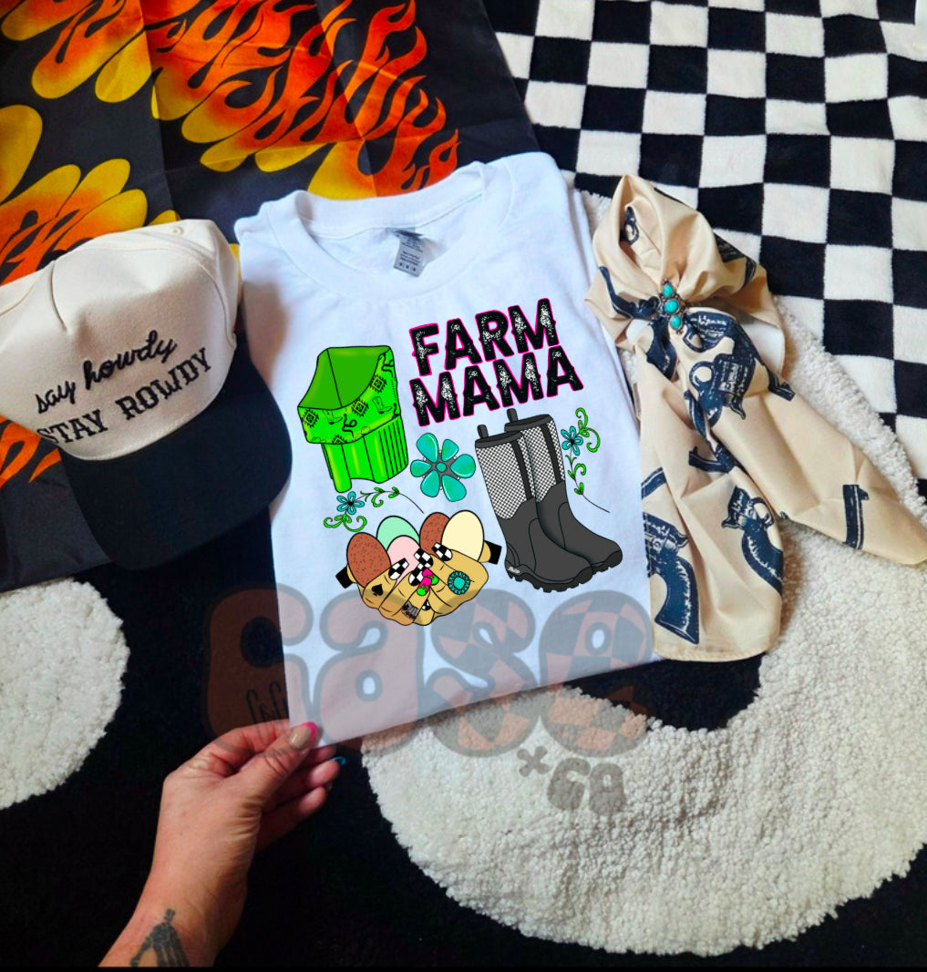 Farm Mama & Me Tees