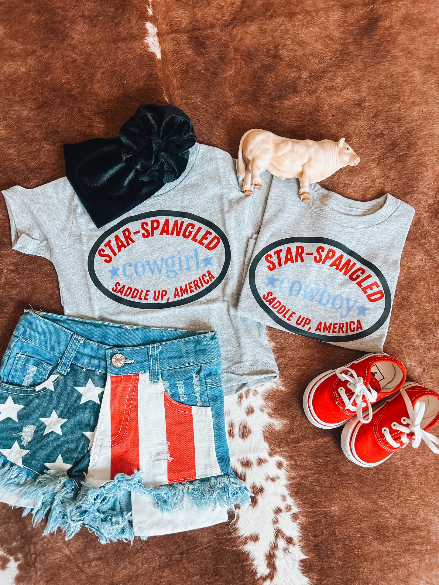 Star Spangled Cowboy/Cowgirl Tee