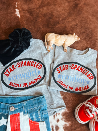 Star Spangled Cowboy/Cowgirl Tee